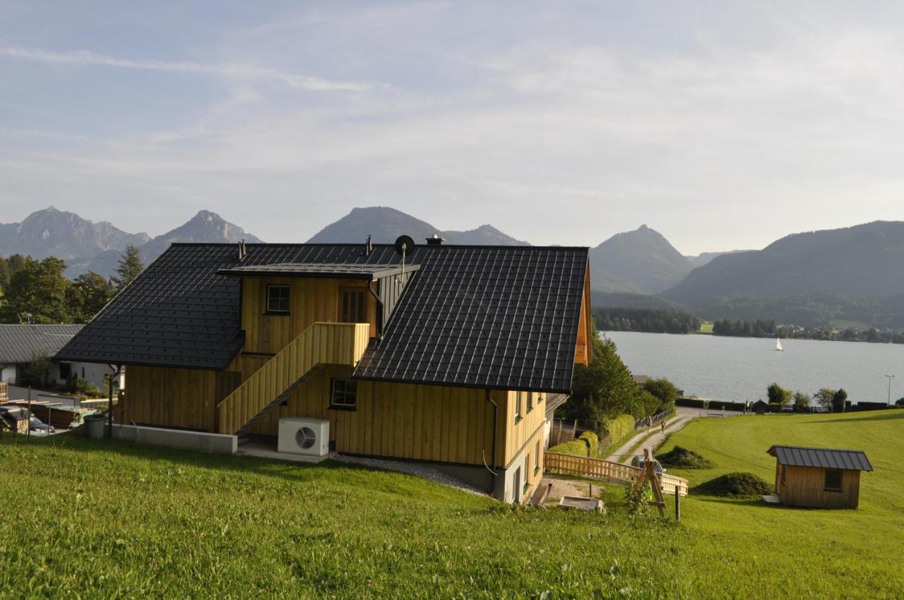 Ferienwohnungen Holzidylle Saint Wolfgang Exterior foto