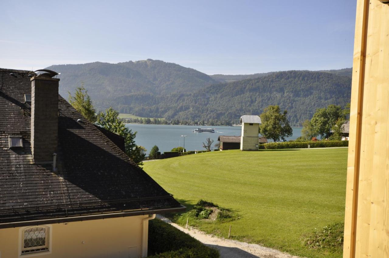 Ferienwohnungen Holzidylle Saint Wolfgang Exterior foto