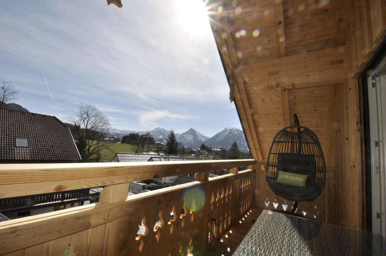 Ferienwohnungen Holzidylle Saint Wolfgang Exterior foto